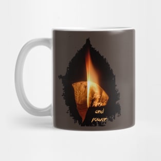 fire , fury & power Mug